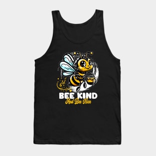 Bee Kind And Bee Nice Funny Bee Tank Top